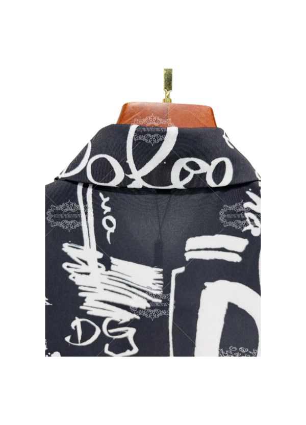 Black and White Nautical Anchor Tee | Gallery Lux