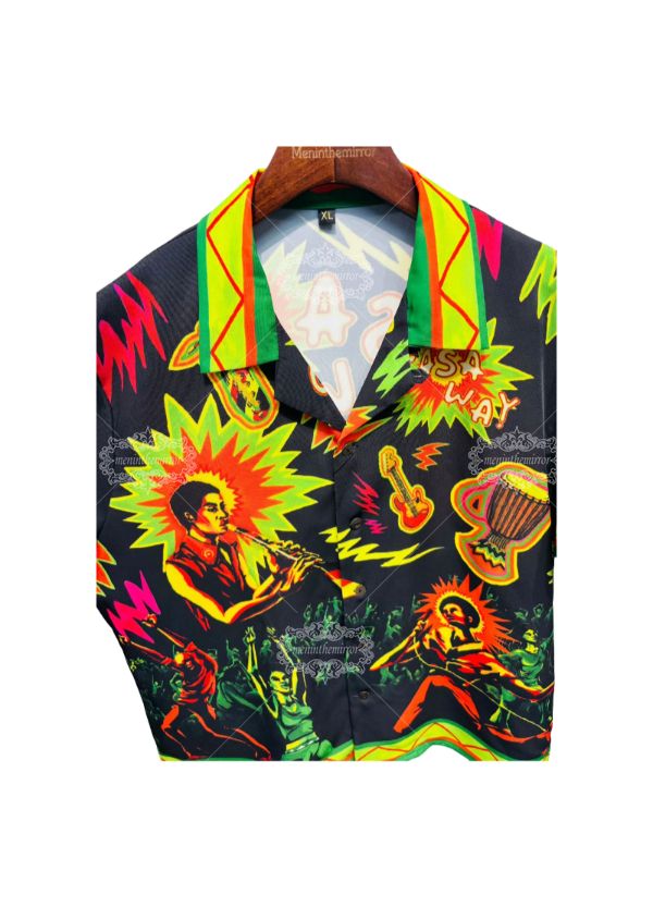 ब्लैक गोल्ड ज्योमेट्रिक बारोक टी | गैलरी लक्स