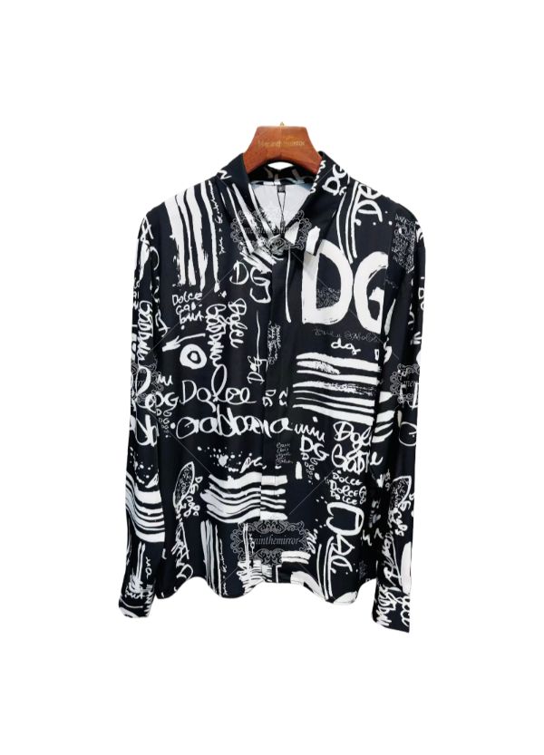 Black and White Nautical Anchor Tee | Gallery Lux