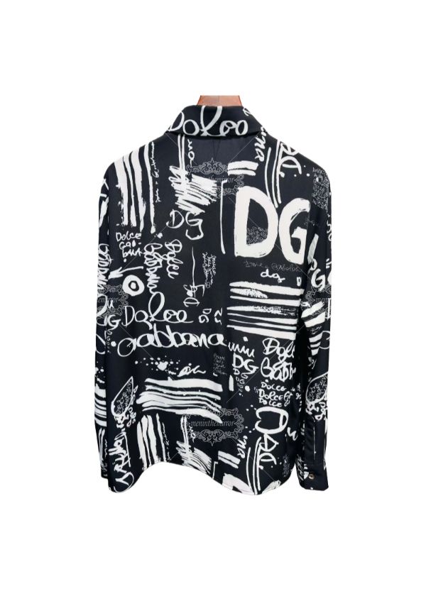 Black and White Nautical Anchor Tee | Gallery Lux