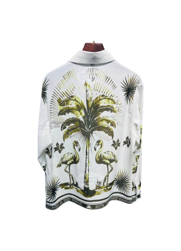 वाइब्रेंट येलो फ्लेमिंगो लीफ टी | गैलरी लक्स