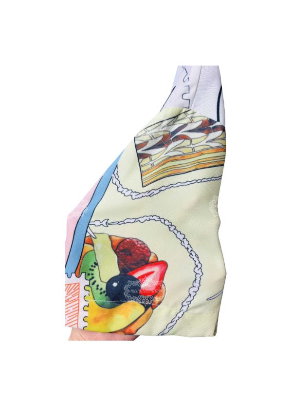 वाइब्रेंट एक्वा ब्लू जियोमेट्रिक प्रिंट शर्ट | हाई-कंट्रास्ट लक्स स्ट्रीटवियर