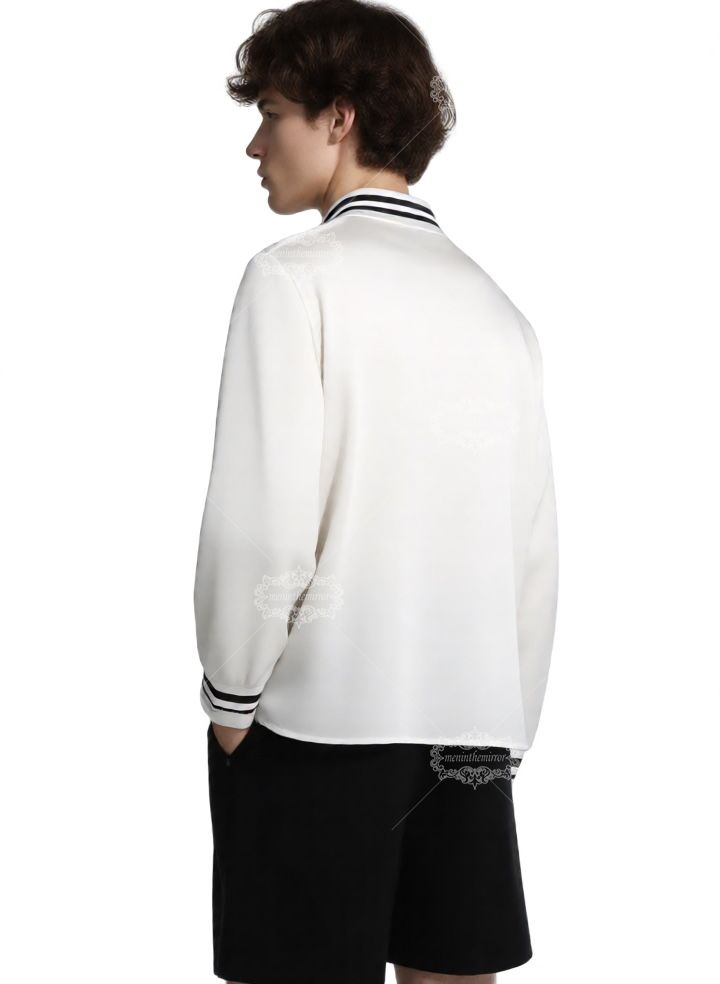 Premium Resort-Fit Doberman Print Casual Shirt | Silky Blend Men's Long Length